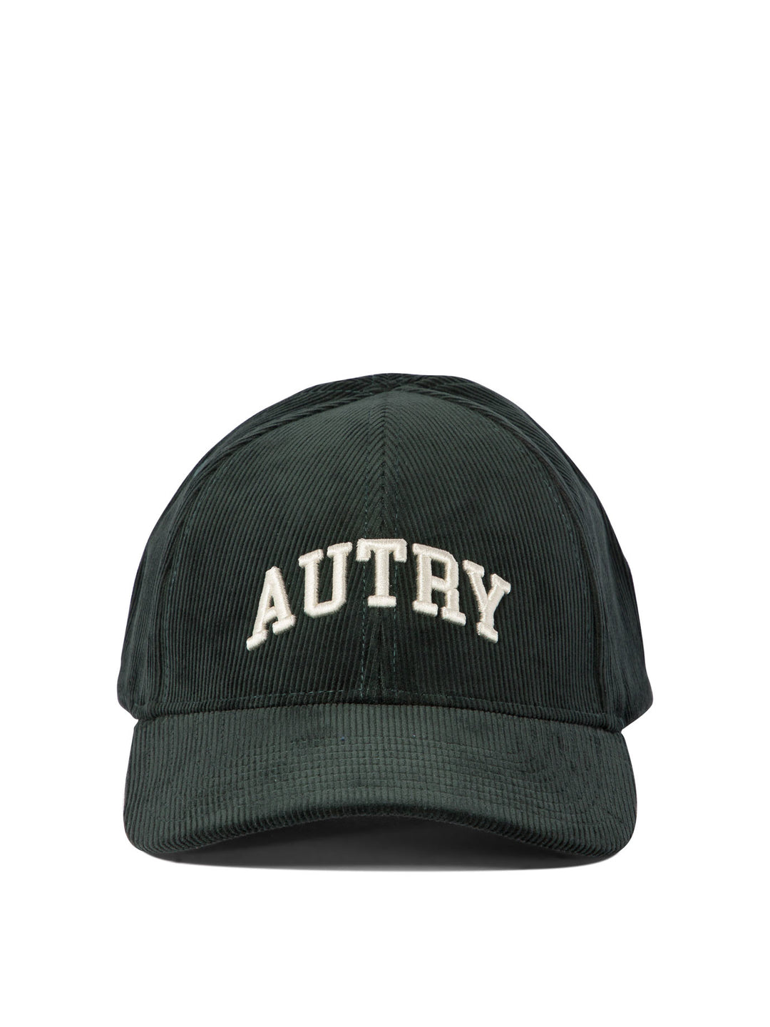 Corduroy Baseball Cap With Embroidery Hats Green