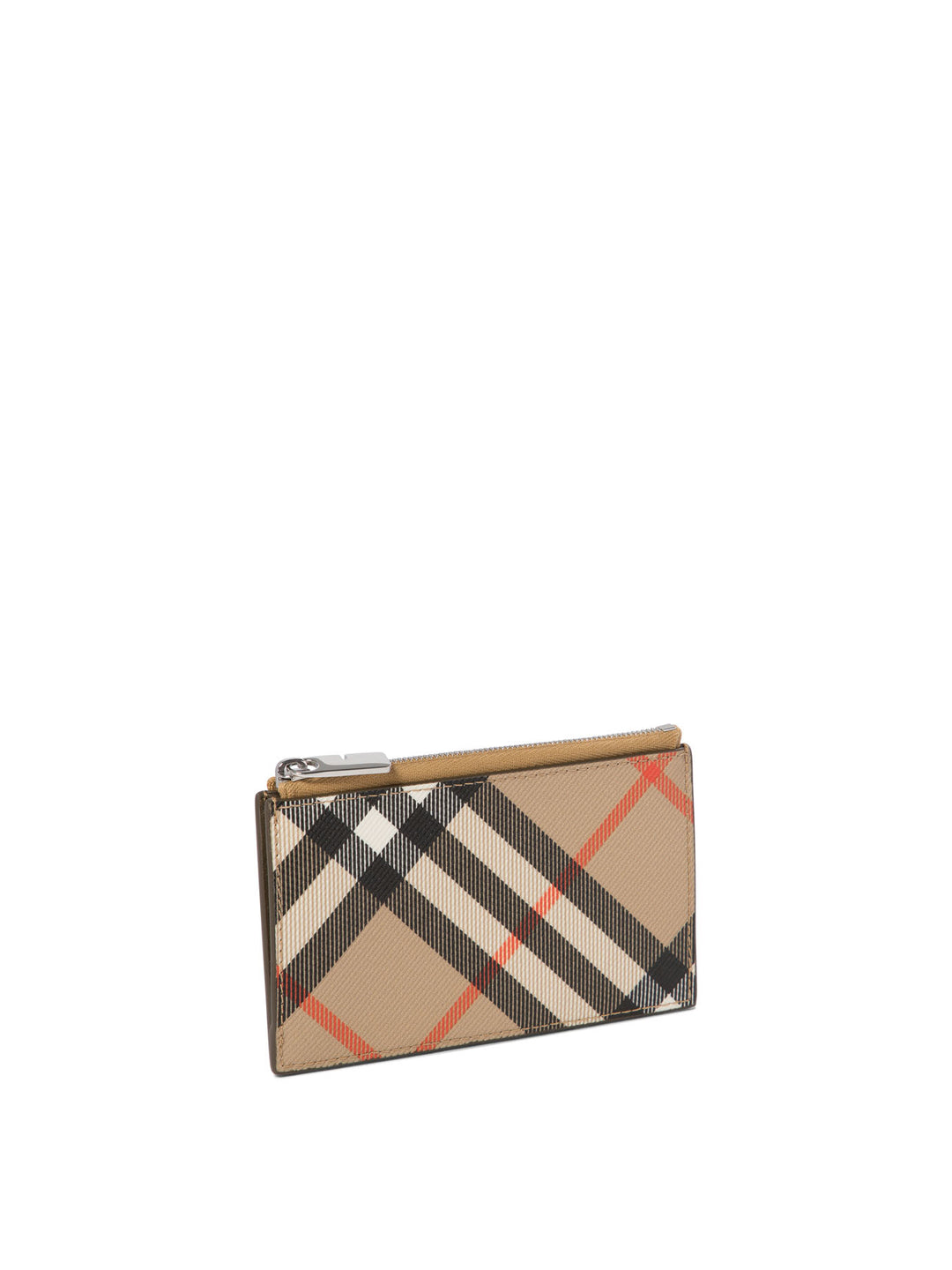 Check Card Holder Wallets & Card Holders Beige