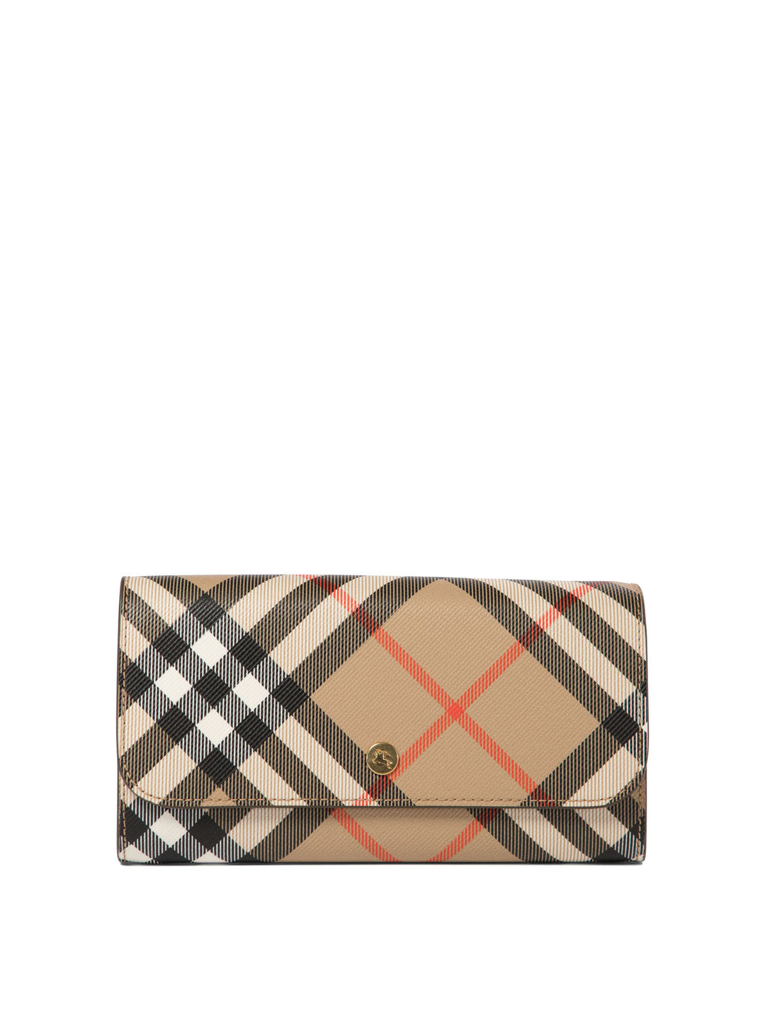 Continental Check Wallet Wallets & Card Holders Beige