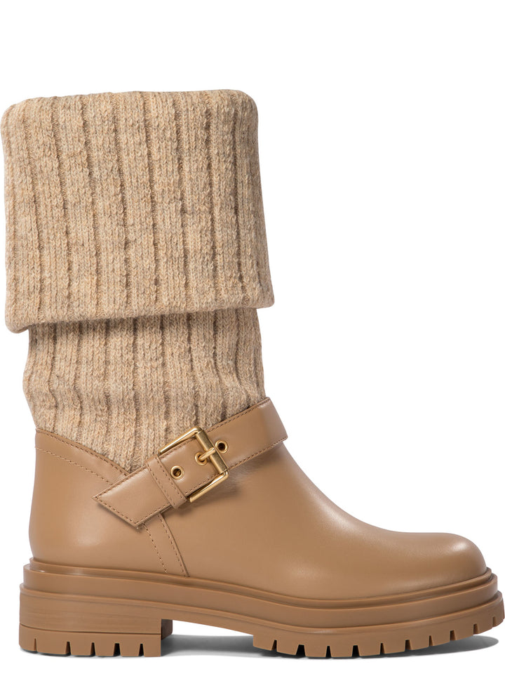 Thurso Ankle Boots Beige