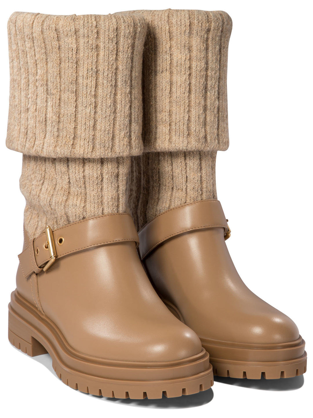 Thurso Ankle Boots Beige