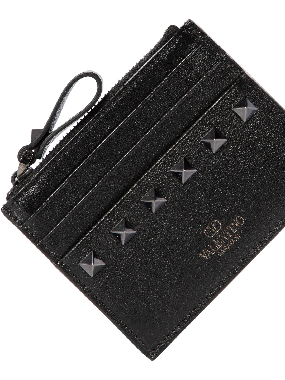 Rockstud Wallets & Card Holders Black