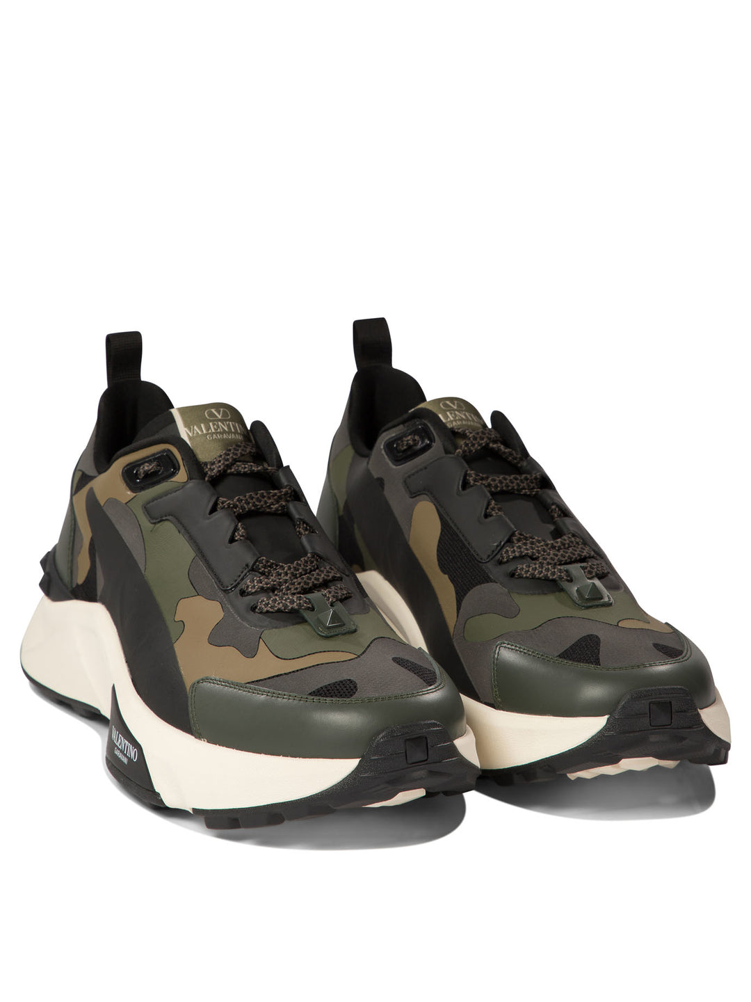 True Act Camouflage Sneakers & Slip-On Green