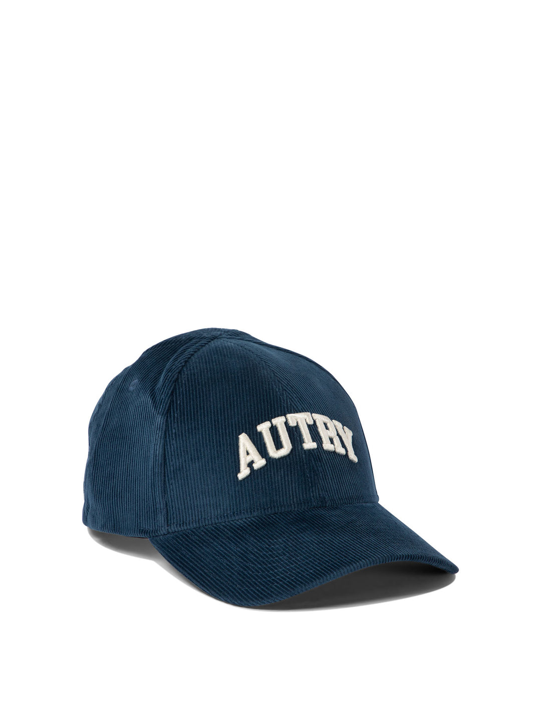 Corduroy Baseball Cap With Embroidery Hats Blue