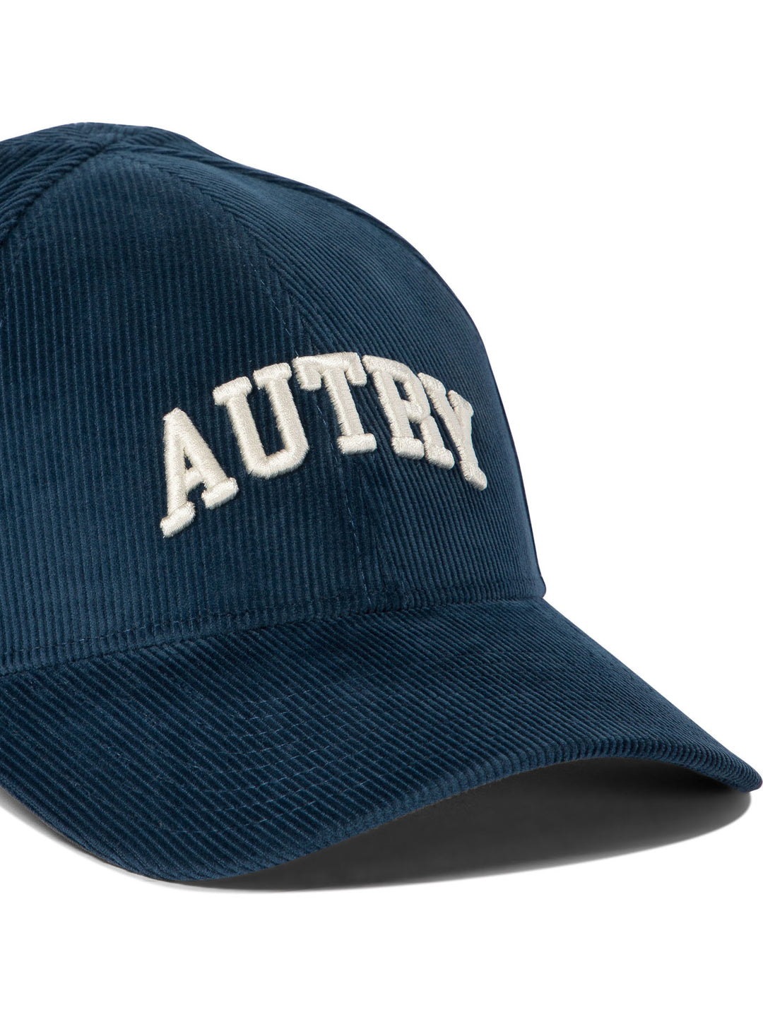 Corduroy Baseball Cap With Embroidery Hats Blue