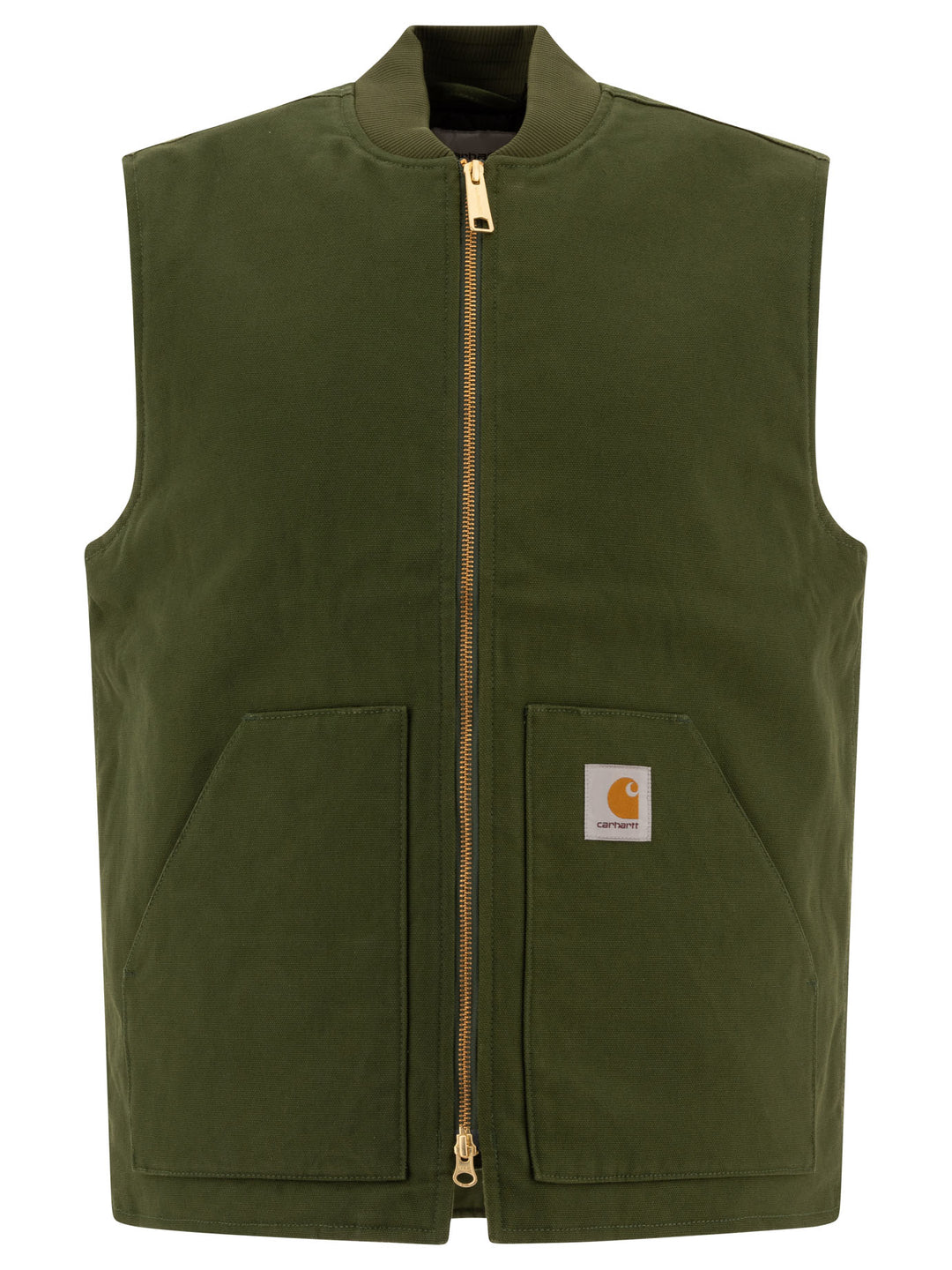 Vest Jacket With Patch Logo Jackets Green