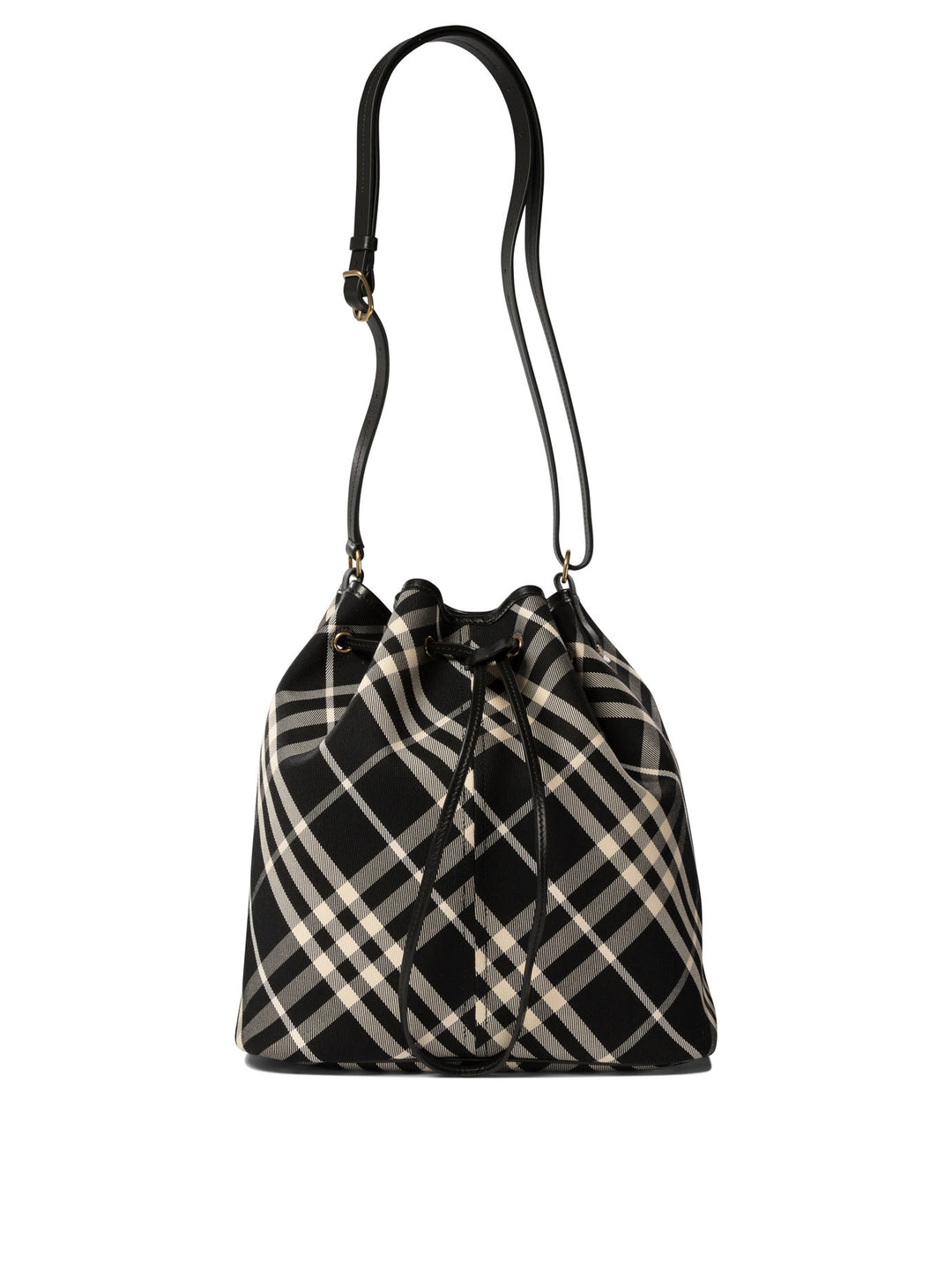 Medium Check Crossbody Bags Black