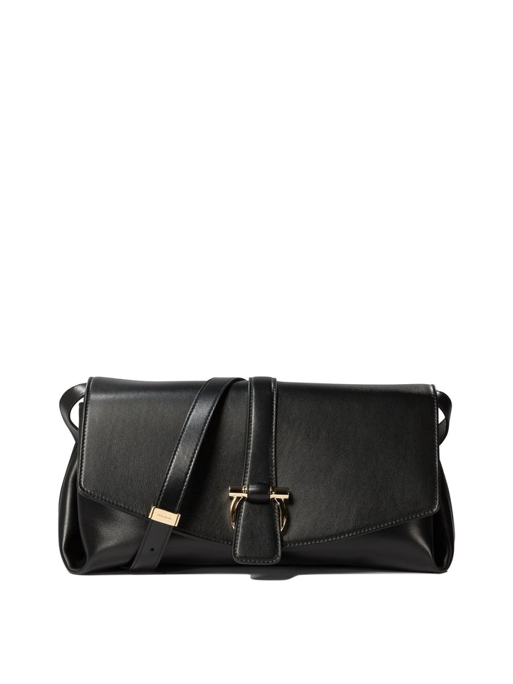 Crossbody Bag With Flap Crossbody Bags Black