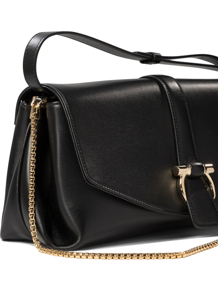 Crossbody Bag With Flap Crossbody Bags Black