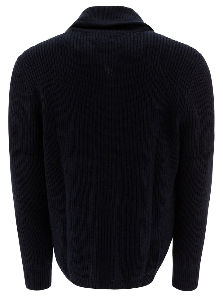 Cashmere Cardigan Knitwear Blue