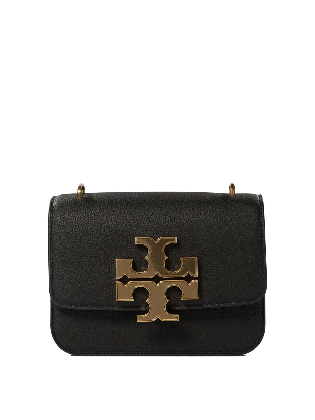 Eleanor Pebbled Small Crossbody Bags Black