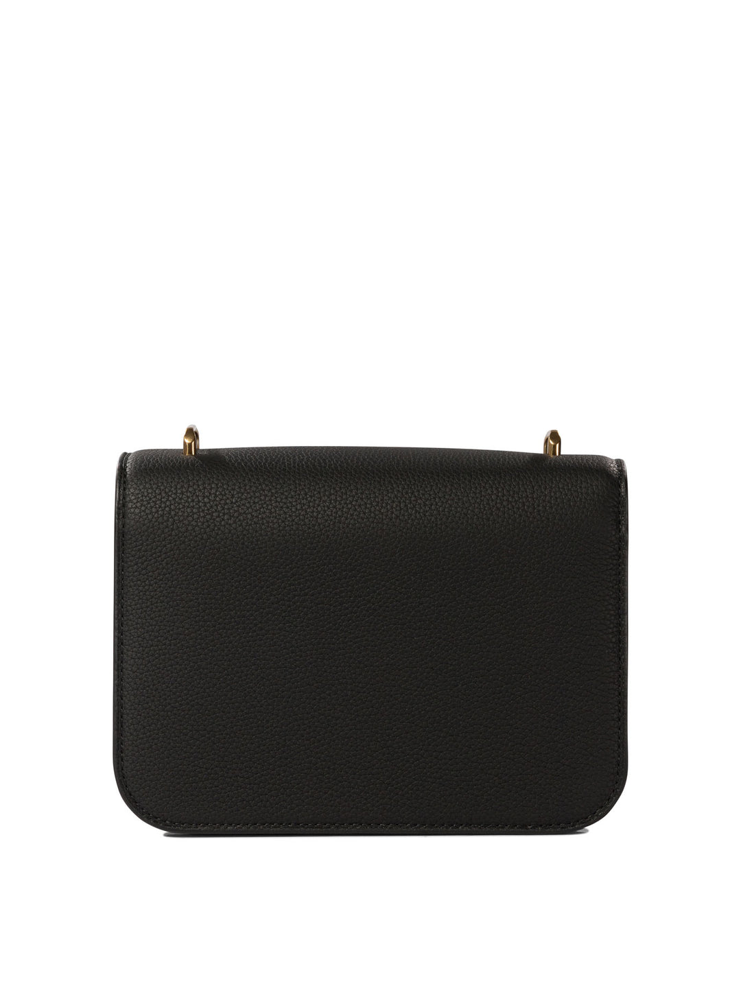 Eleanor Pebbled Small Crossbody Bags Black