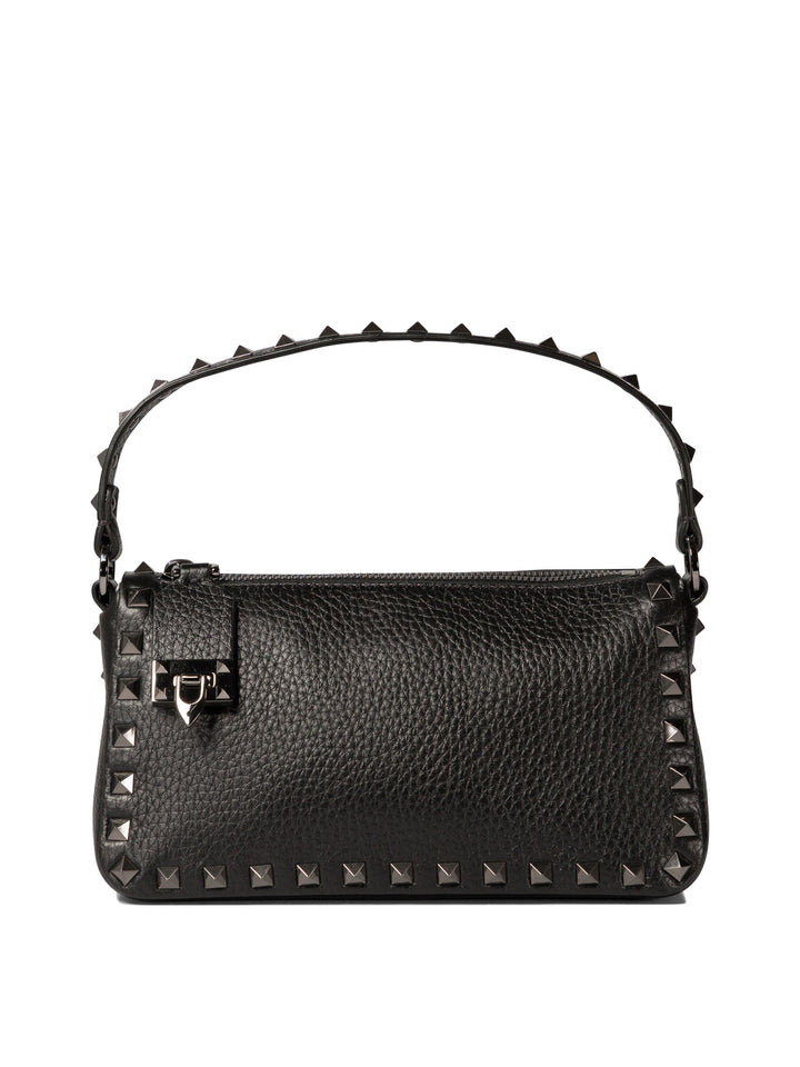 Rockstud Crossbody Bags Black