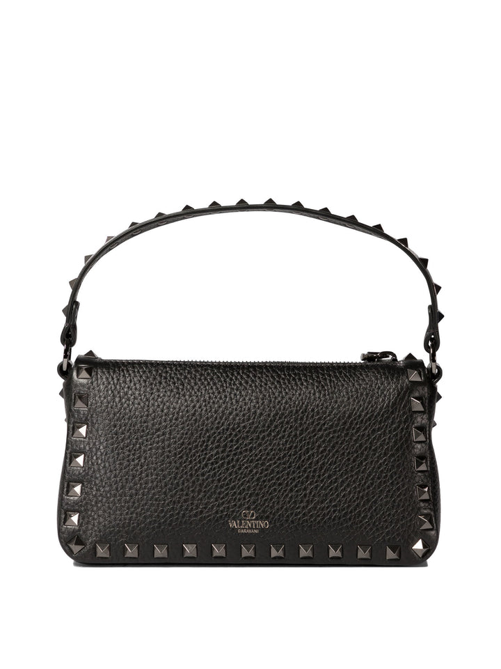 Rockstud Crossbody Bags Black