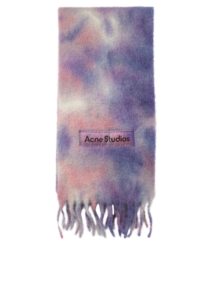 Tie-Dye Scarf Scarves Purple