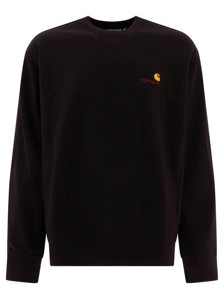 American Script Sweatshirts Black