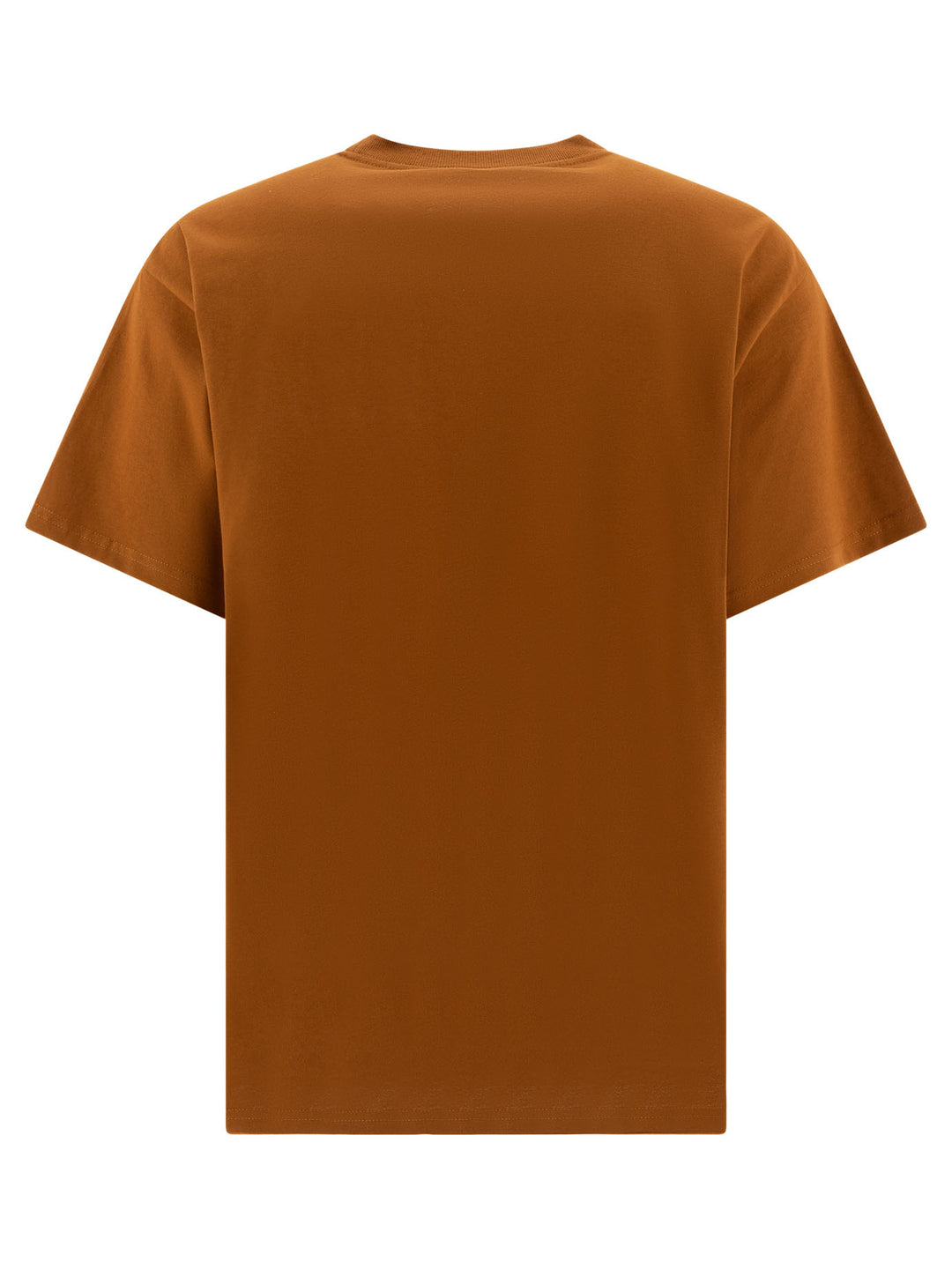 Heart Train Pocket T-Shirts Brown