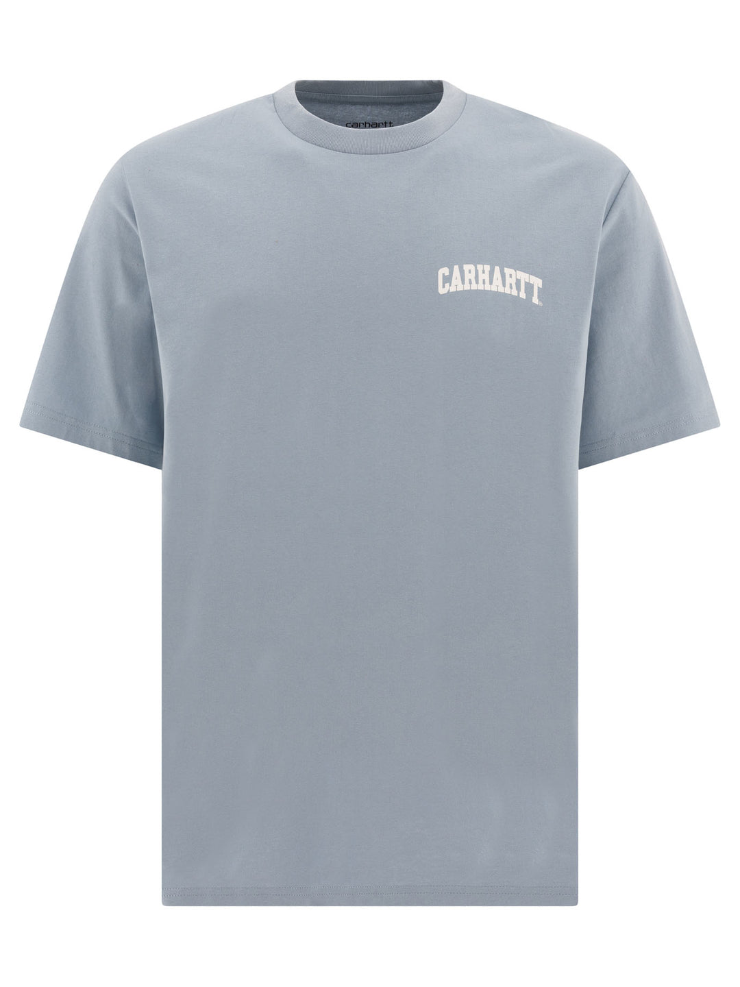 University Script T-Shirts Light Blue