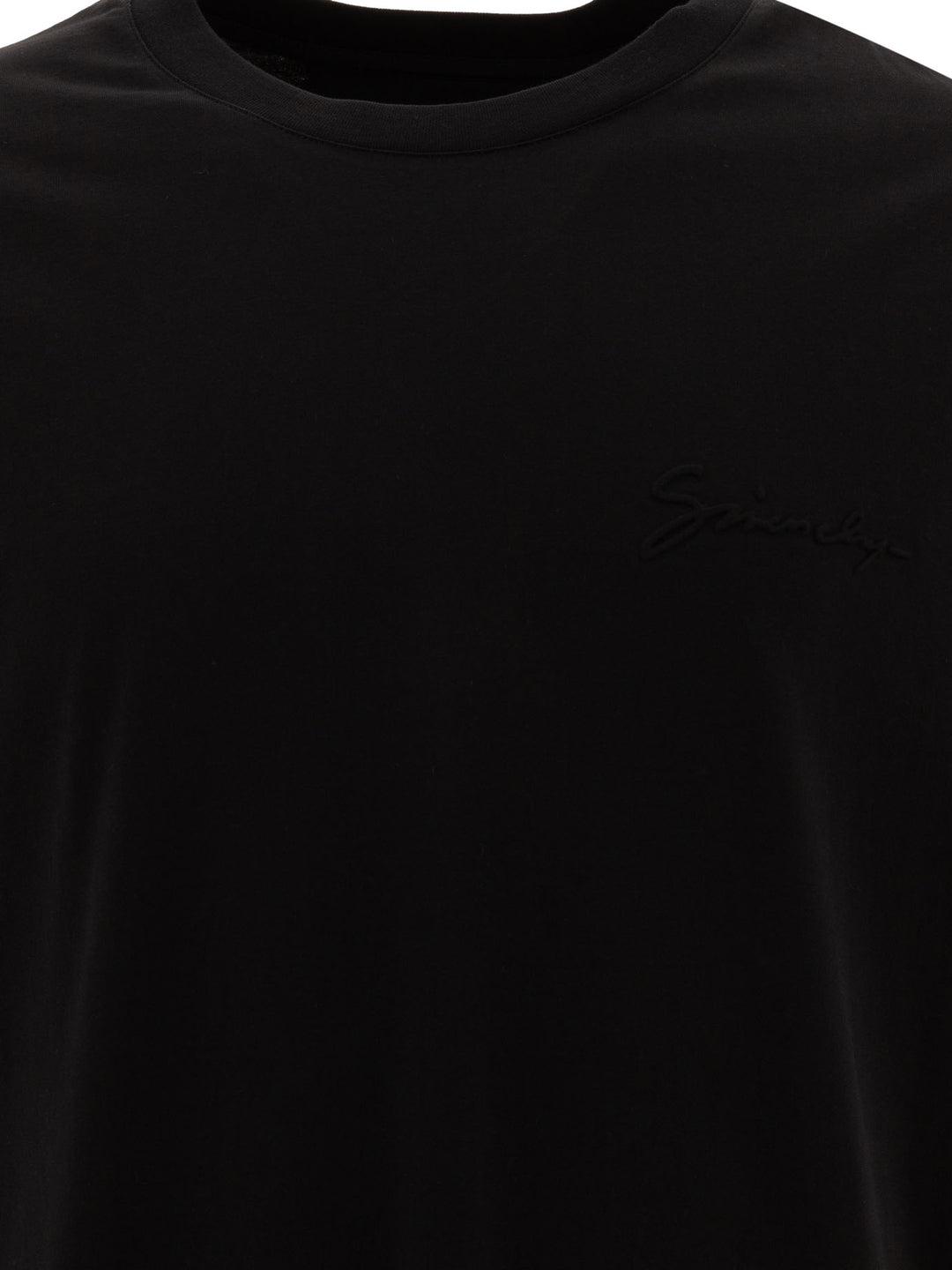 T-Shirt With Givenchy Signature T-Shirts Black