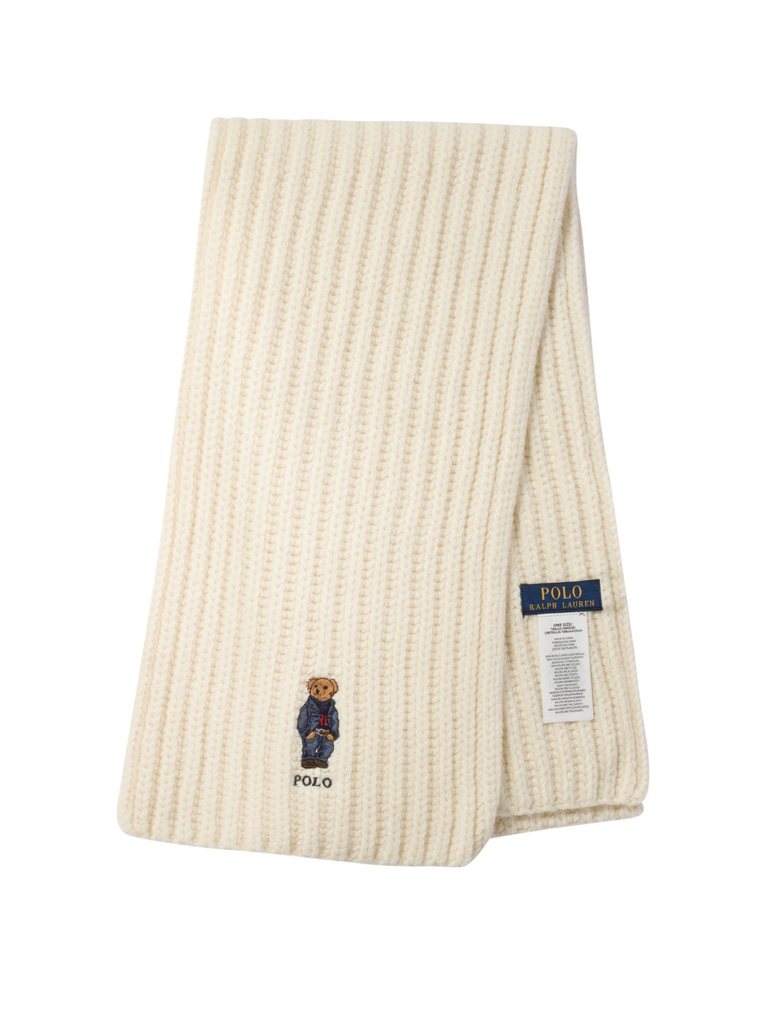 Polo Bear Scarves Beige