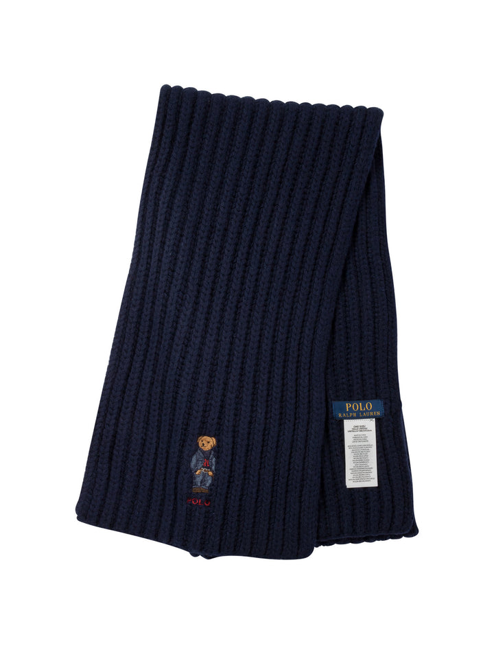 Polo Bear Scarves Blue