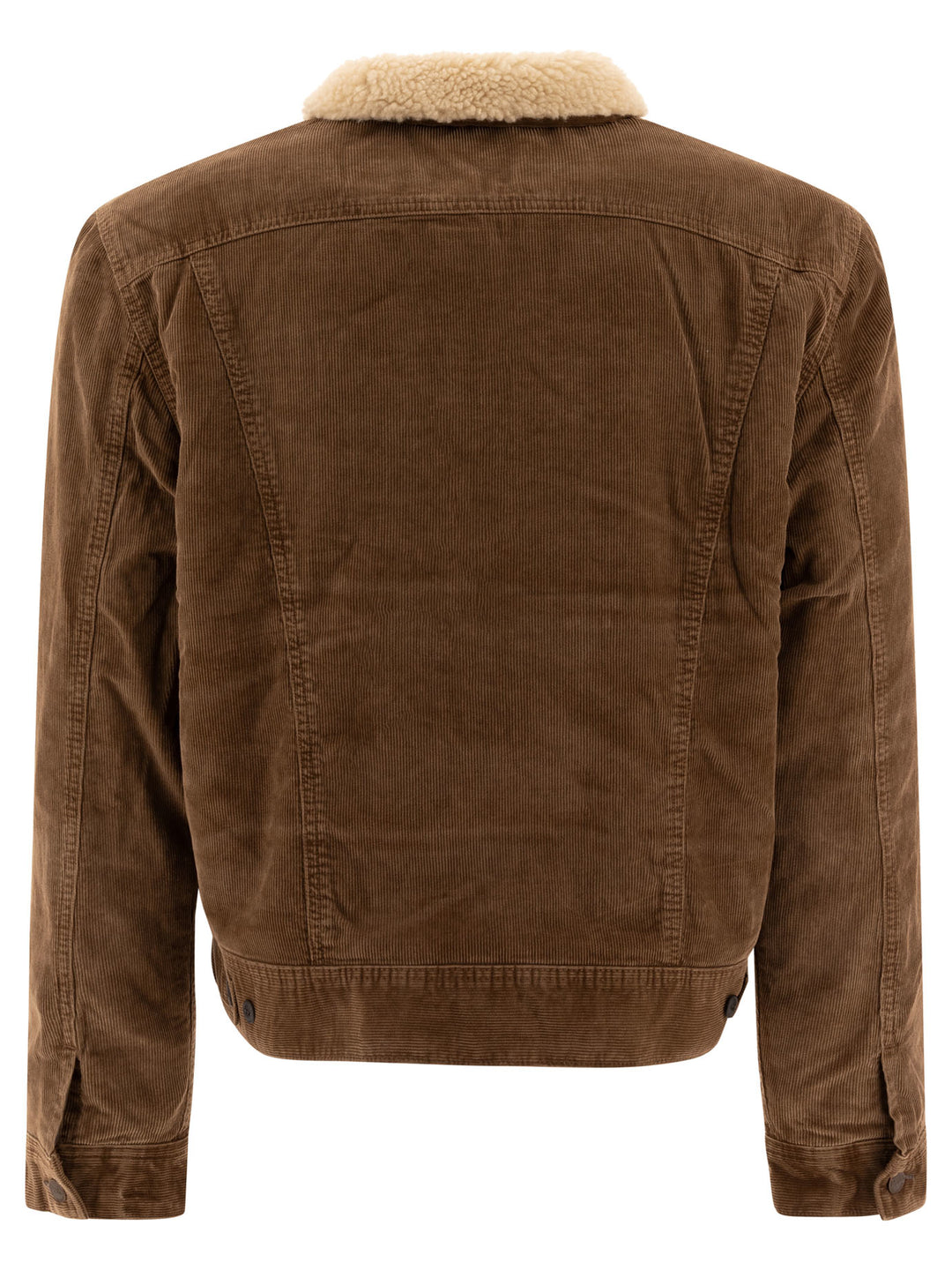 Corduroy Trucker Jacket Jackets Brown