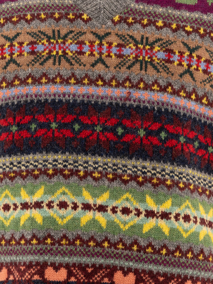 Fair Isle Knitwear Grey