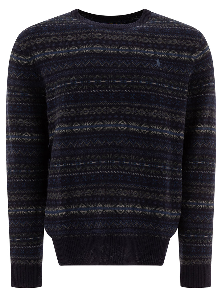 Fair Isle Knitwear Blue