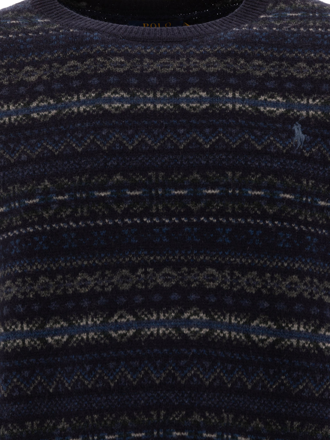 Fair Isle Knitwear Blue