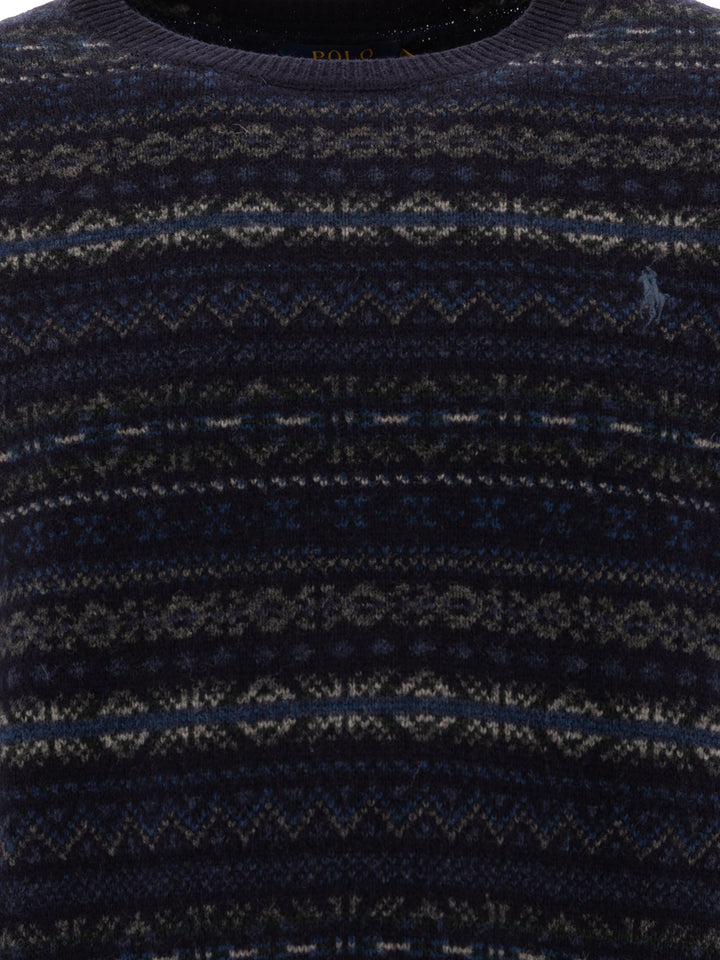 Fair Isle Knitwear Blue