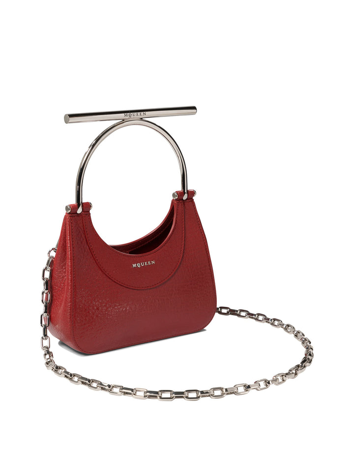 Mini Cross-Bar Handbags Red