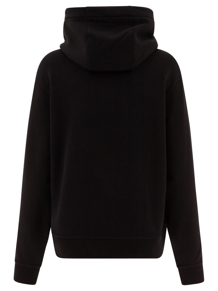 Hoodie With Logo Sweatshirts Black