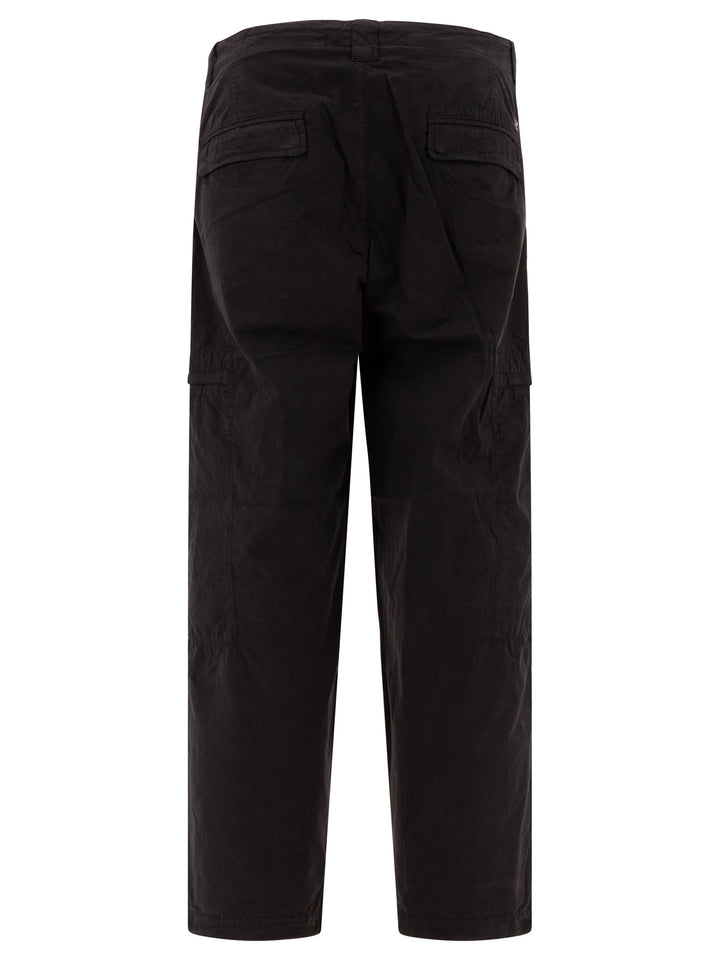 Microreps Loose Utility Trousers Black