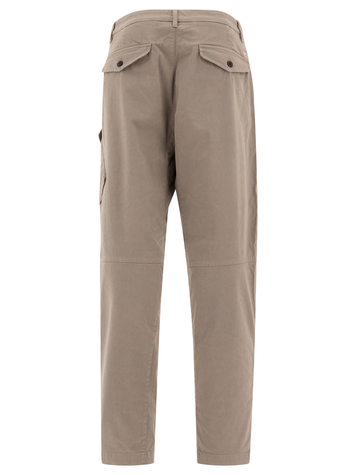 Stretch Sateen Trousers Grey