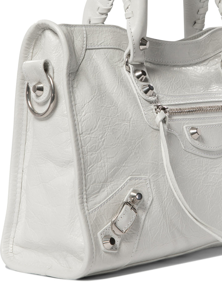 Le City S Handbags White