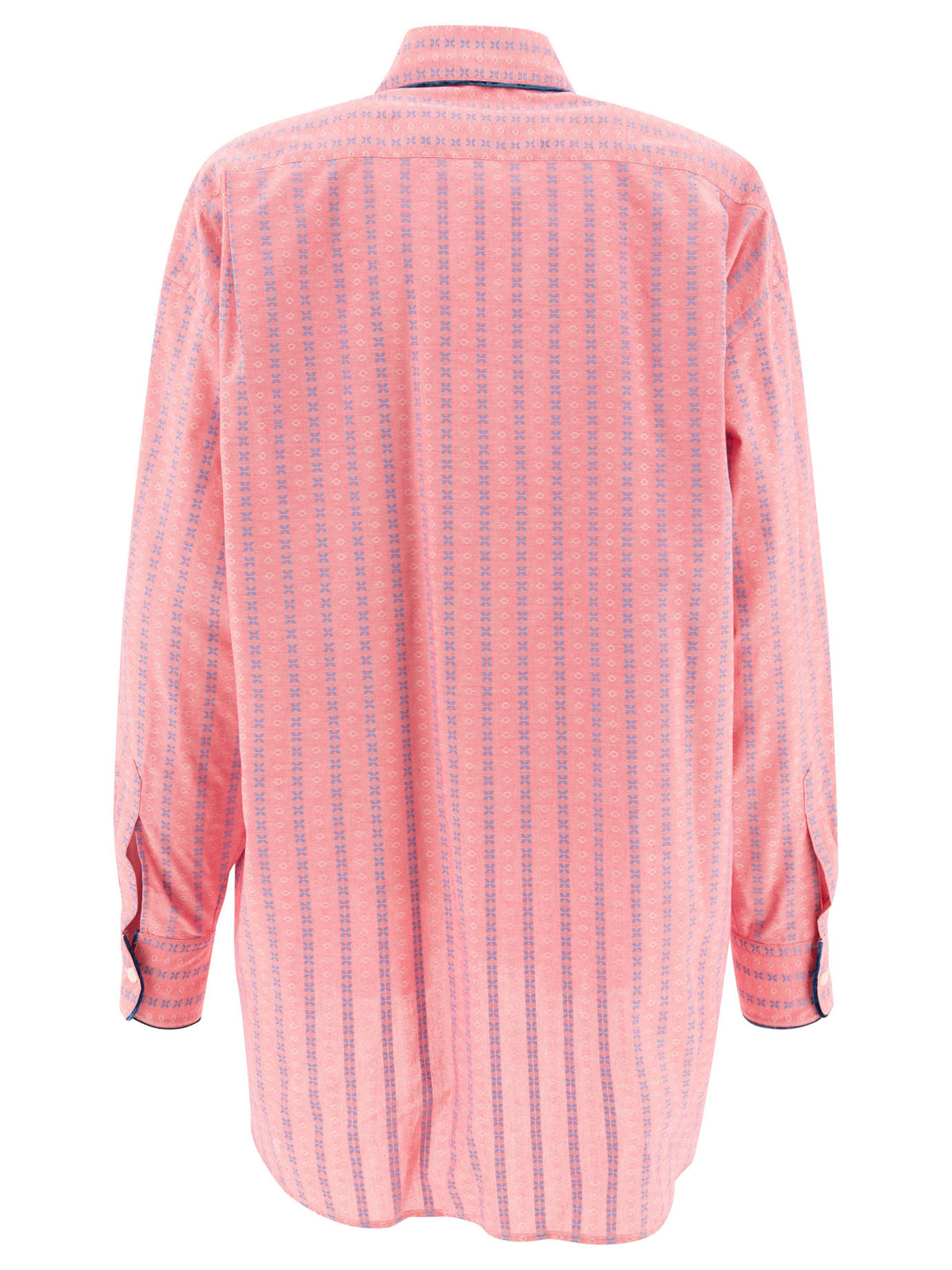 Jacquard Shirt Shirts Pink