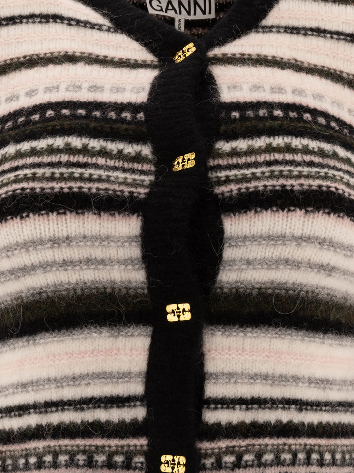 Fair Isle Knitwear Black