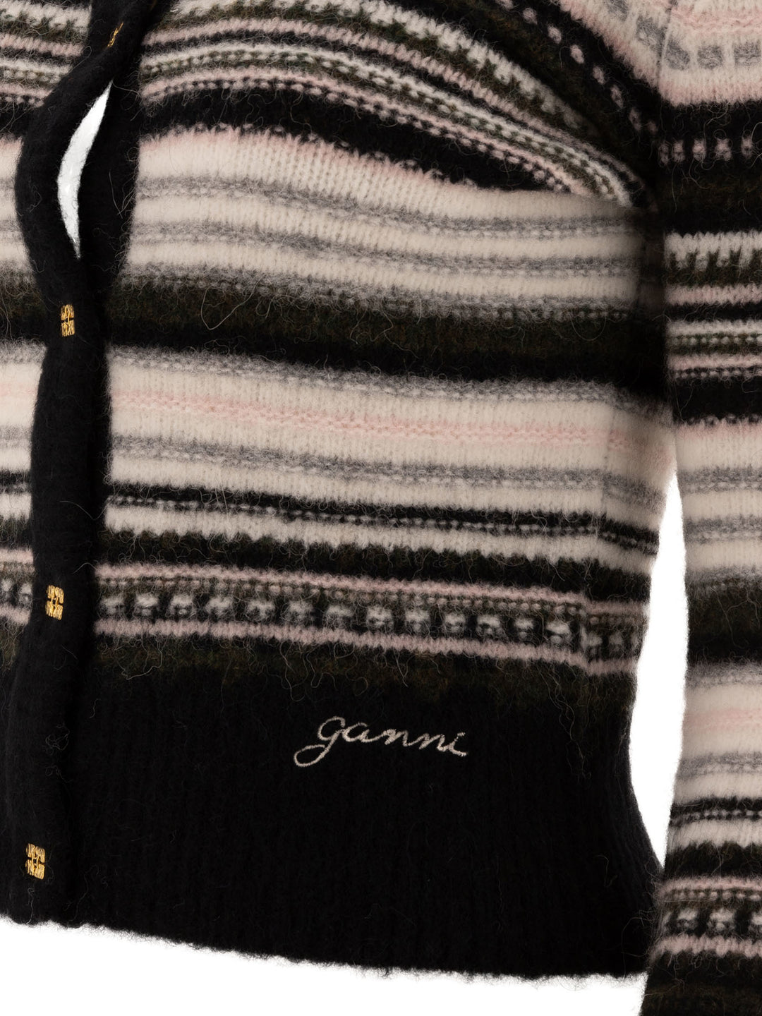 Fair Isle Knitwear Black