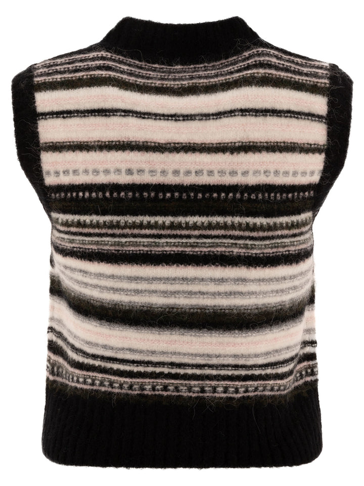 Fair Isle Knitwear Black