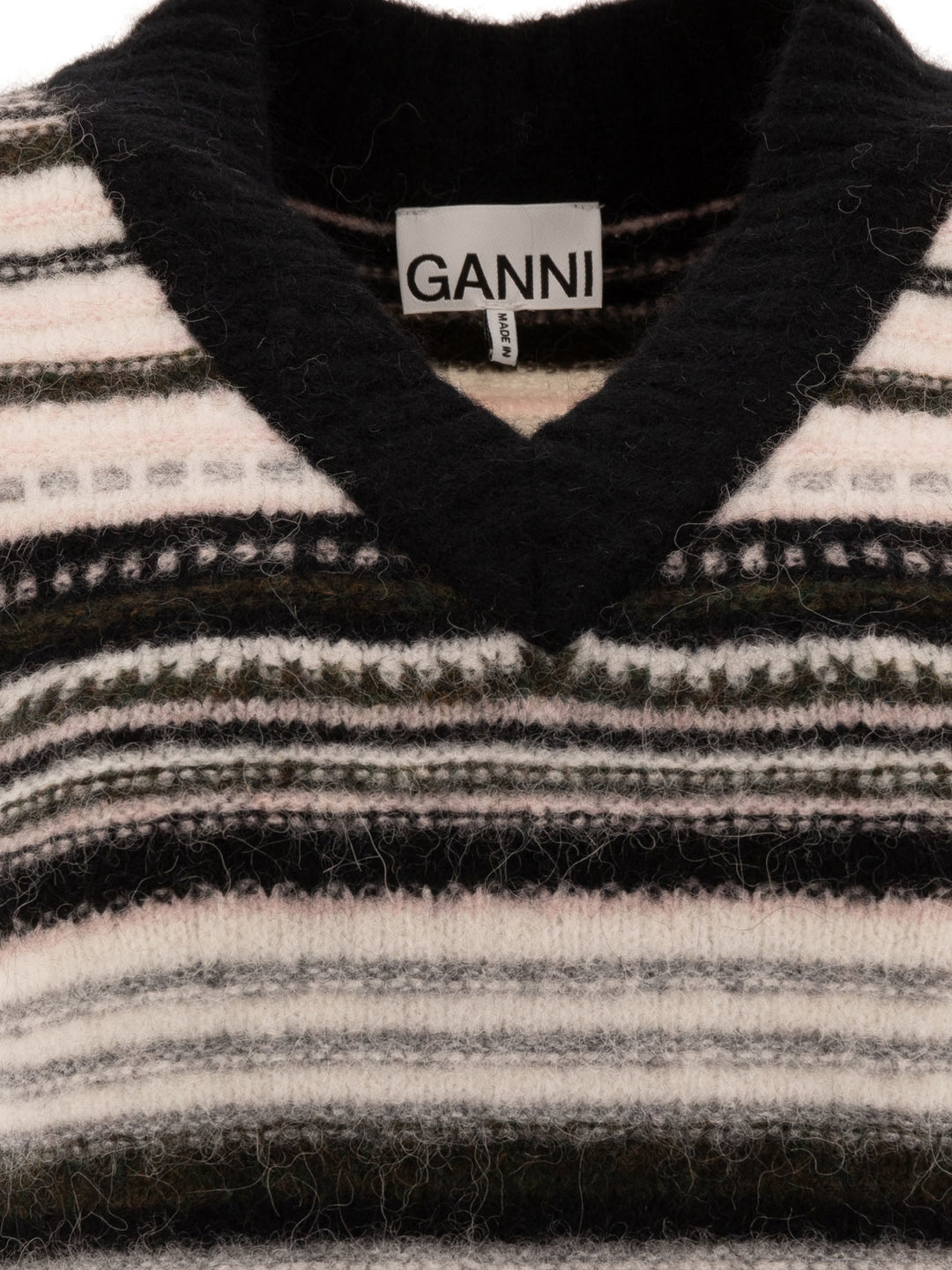 Fair Isle Knitwear Black