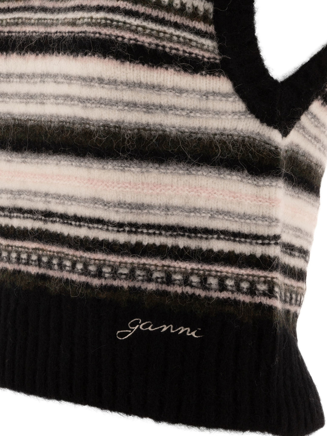 Fair Isle Knitwear Black