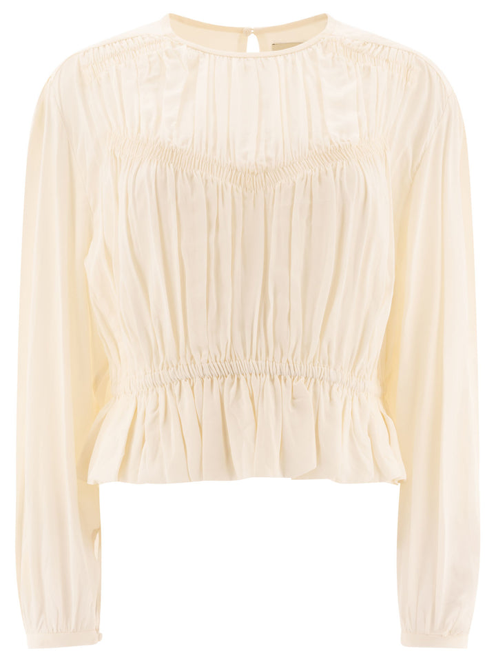 Gelina Tops Beige