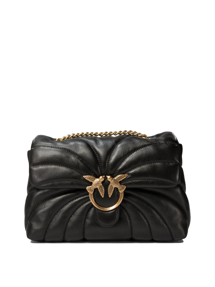 Love Puff Classic Crossbody Bags Black