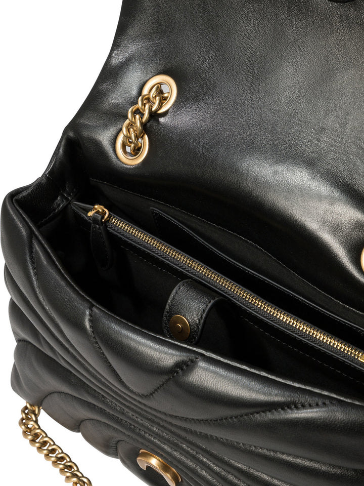 Love Puff Classic Crossbody Bags Black