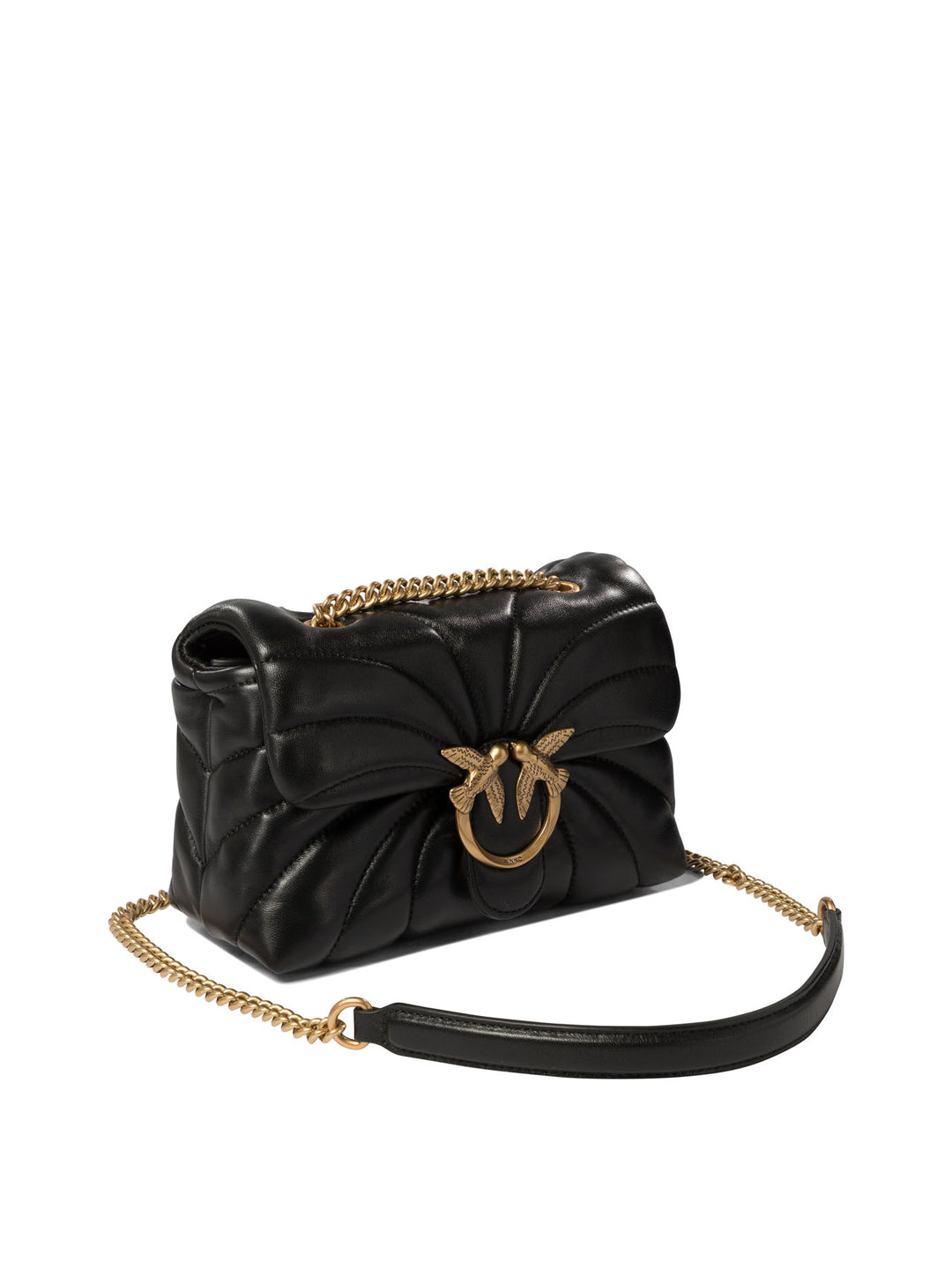 Love Puff Mini Crossbody Bags Black