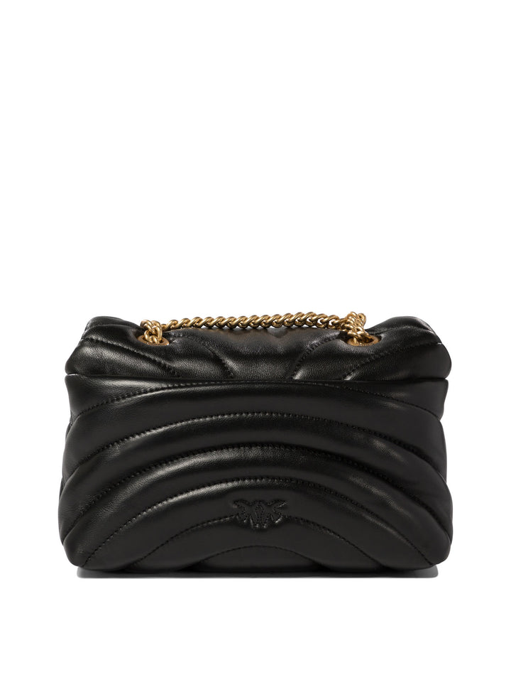 Love Puff Mini Crossbody Bags Black