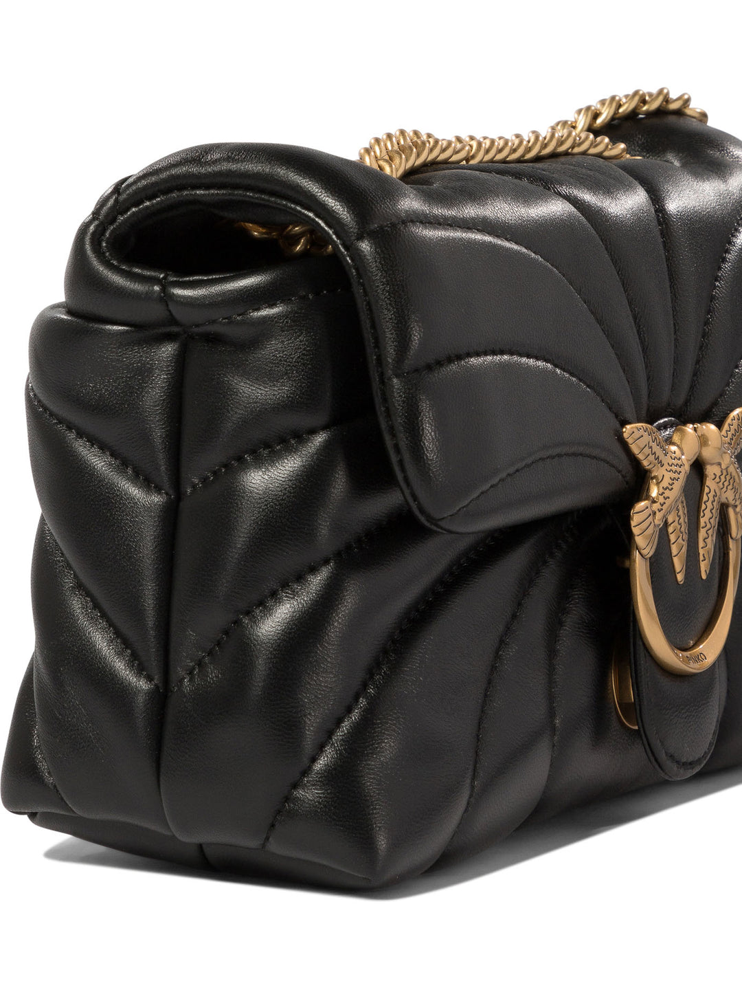 Love Puff Mini Crossbody Bags Black