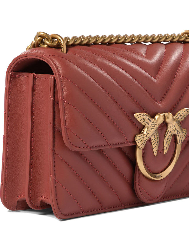 Love One Mini Crossbody Bags Bordeaux