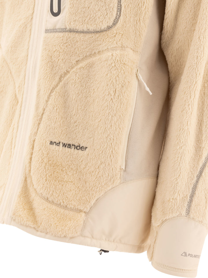 High Loft Jackets Beige