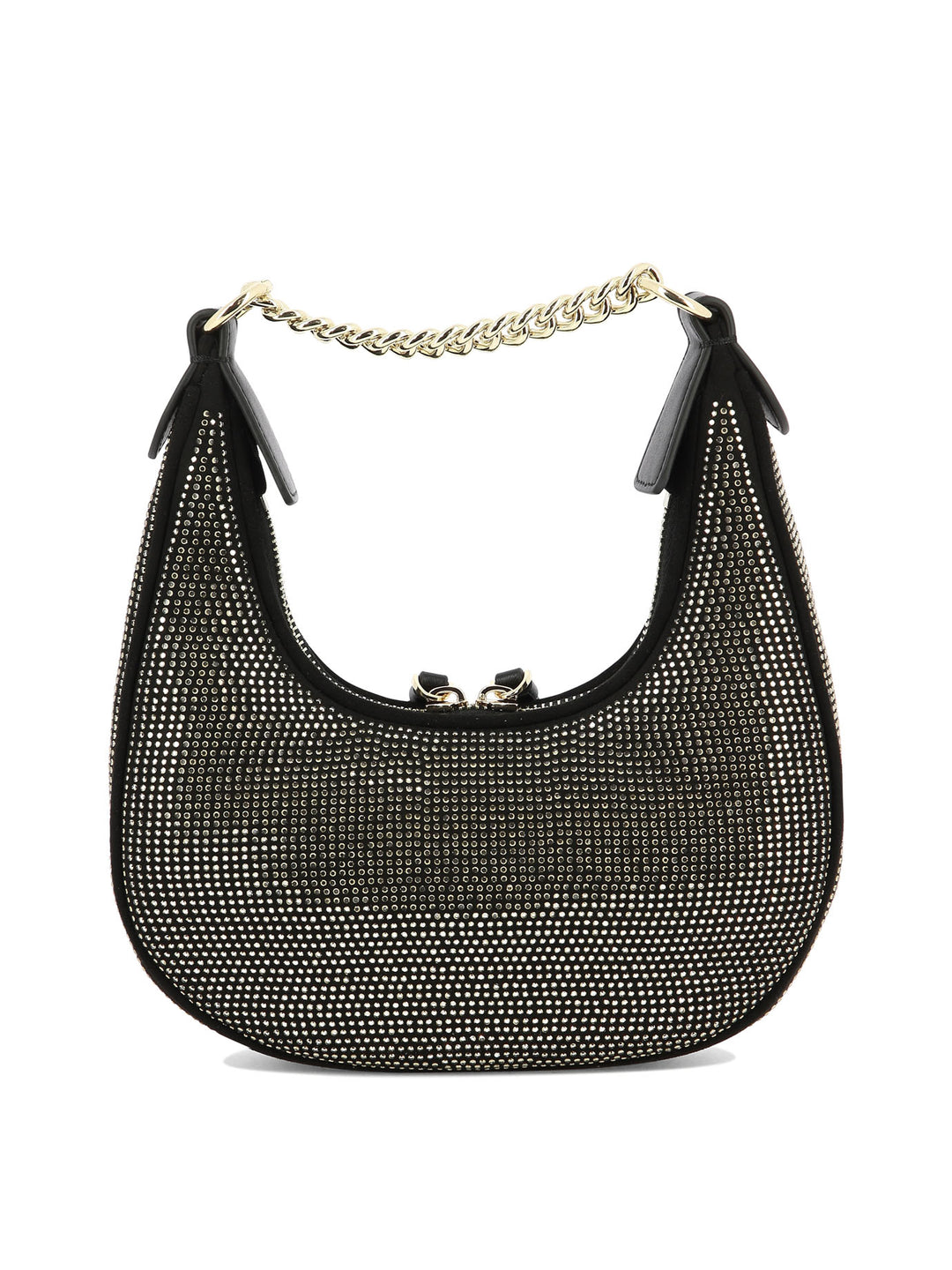 Brioche Hobo Mini Shoulder Bags Black